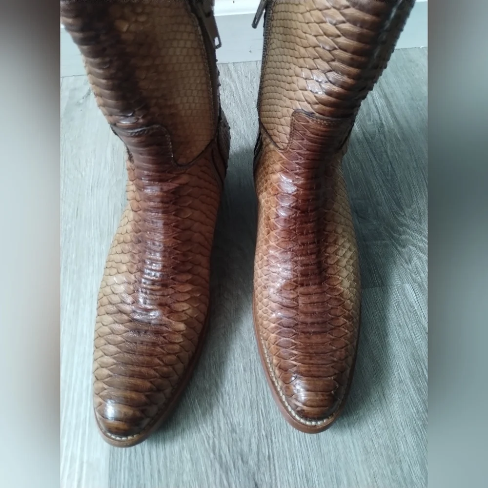 Prada Python Boots 10